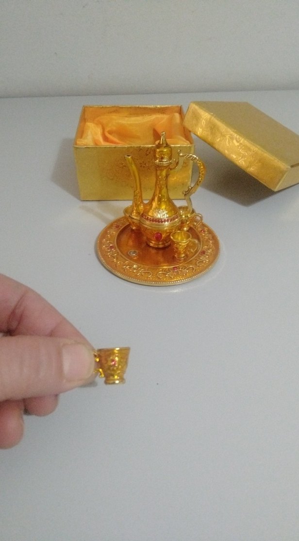 Dekoratif minik ibrik takımı - Görsel 3