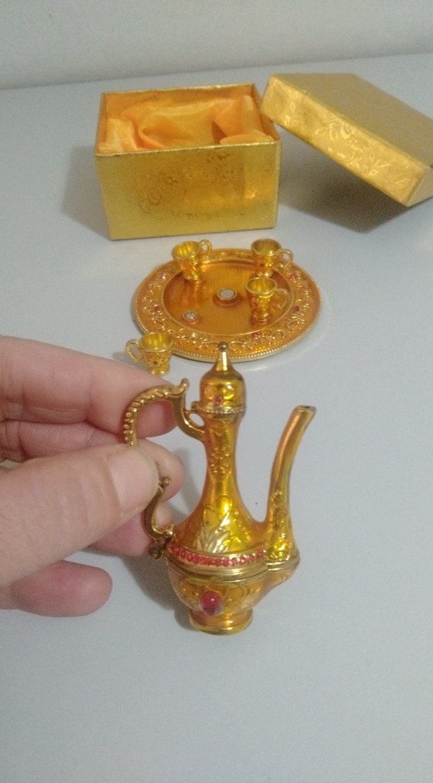 Dekoratif minik ibrik takımı - Görsel 4