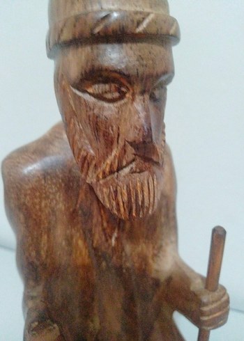 El Yapımı Ahşap Gezgin Figürin - Görsel 6