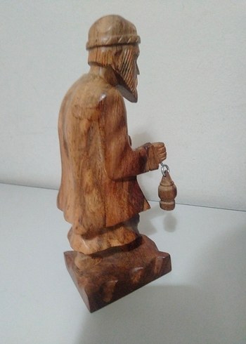 El Yapımı Ahşap Gezgin Figürin - Görsel 10