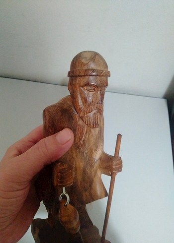 El Yapımı Ahşap Gezgin Figürin - Görsel 15