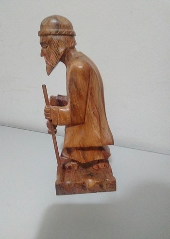 El Yapımı Ahşap Gezgin Figürin - Görsel 8
