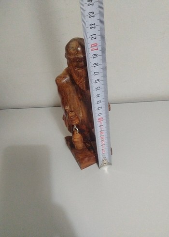 El Yapımı Ahşap Gezgin Figürin - Görsel 2