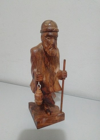 El Yapımı Ahşap Gezgin Figürin - Görsel 4