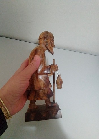 El Yapımı Ahşap Gezgin Figürin - Görsel 11