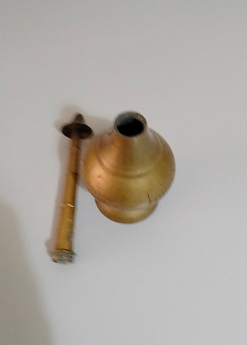 pirinç eski gülepdan - Görsel 8