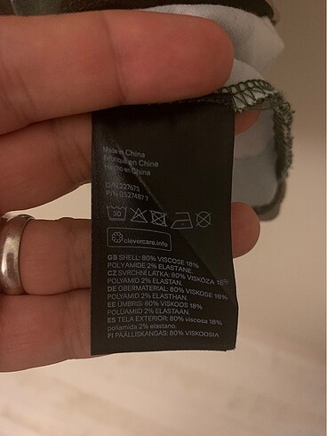 xs Beden H&M Elbise