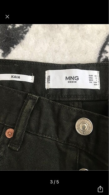 xs Beden Mango Straight Jean
