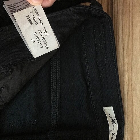 34 Beden siyah kot jean