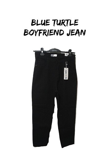 Blue Turtle Boyfriend Jean