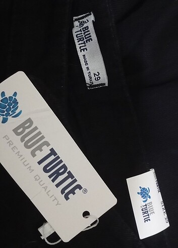 29 Beden siyah Renk Blue Turtle Boyfriend Jean