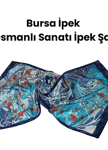 Bursa İpek Osmanlı Sanatı İpek Şal