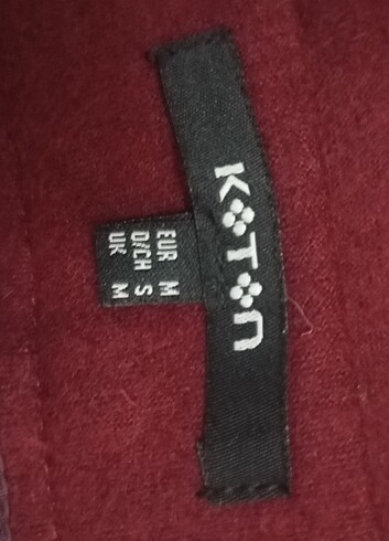 m Beden bordo Renk Koton Bordo Yün Kaşe Etek