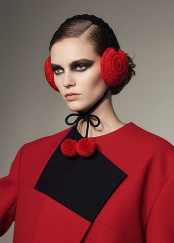 Zara Model Kalpli Örgü Kulaklık - Görsel 7