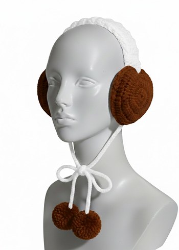 Zara Model Kalpli Örgü Kulaklık - Görsel 2