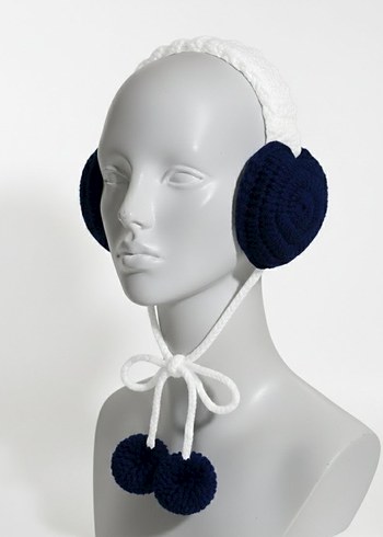 Zara Model Kalpli Örgü Kulaklık - Görsel 4