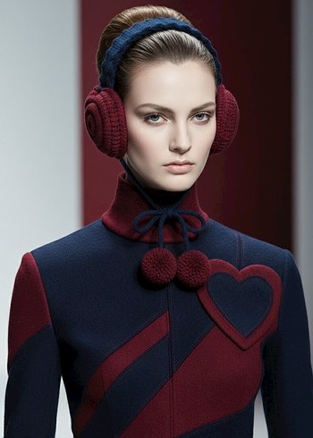 Zara Model Kalpli Örgü Kulaklık - Görsel 5