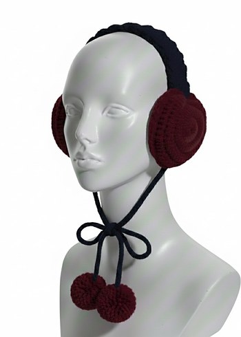 Zara Model Kalpli Örgü Kulaklık - Görsel 6