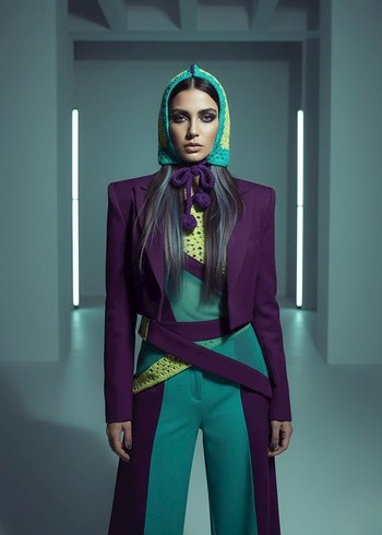 Granny Square Bağlamalı Bonnet - Görsel 2