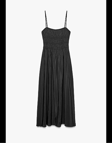 Zara Askılı Elbise