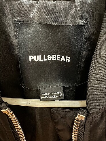 xs Beden PULL&BEAR BOMBER CEKET