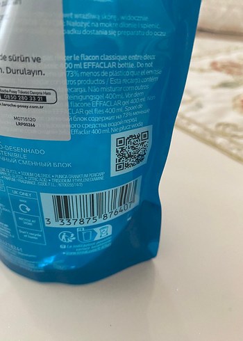 Beden La Roche-Posay Yüz Temizleme Jeli Refill 400 ml