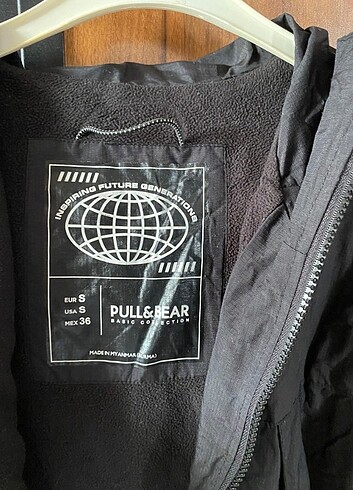 s Beden Pull&bear erkek yagmurluk