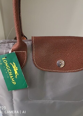  Beden gri Renk Longchamp vizon çanta 
