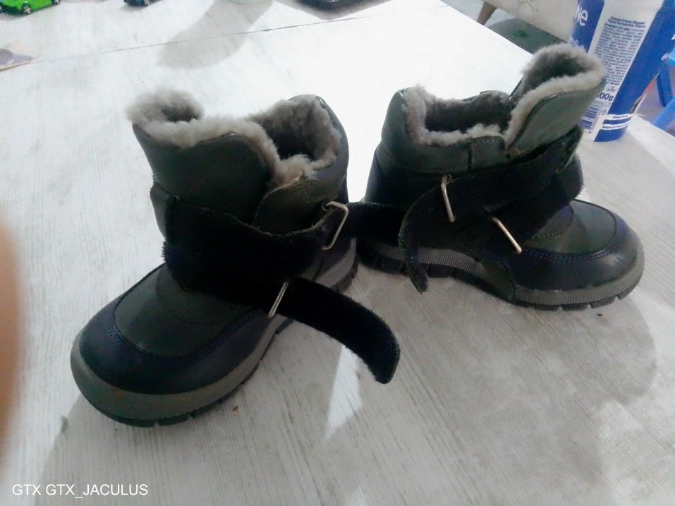 alpino haki kürklü Erkek Çocuk Biker Botları 23no - Görsel 4