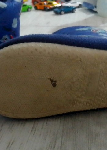 Mavi Desenli Erkek Çocuk Ev Terliği 23-24 - Görsel 4