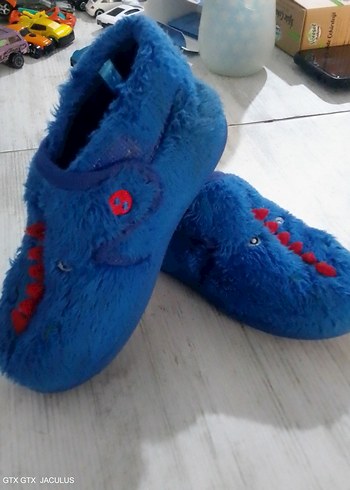 Erkek Çocuk Mavi Polar Ev Terliği hepsi 24 - Görsel 3