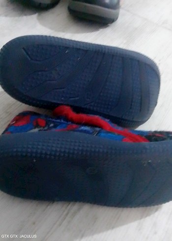 Erkek Çocuk Mavi Polar Ev Terliği hepsi 24 - Görsel 5