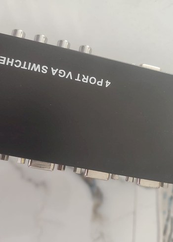4 Portlu VGA Anahtarlayıcı - Görsel 3