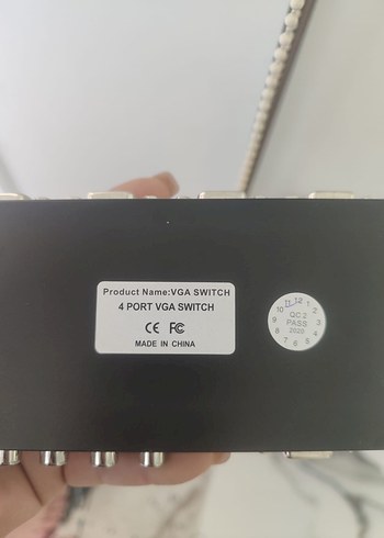 4 Portlu VGA Anahtarlayıcı - Görsel 2