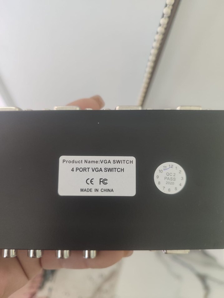 4 Portlu VGA Anahtarlayıcı - Görsel 2