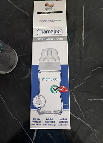 Mamajoo 240 ml cam biberon emzik fiyatına 