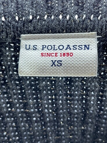 xl Beden gri Renk U.S Polo Assn. Kazak / Triko %70 İndirimli.