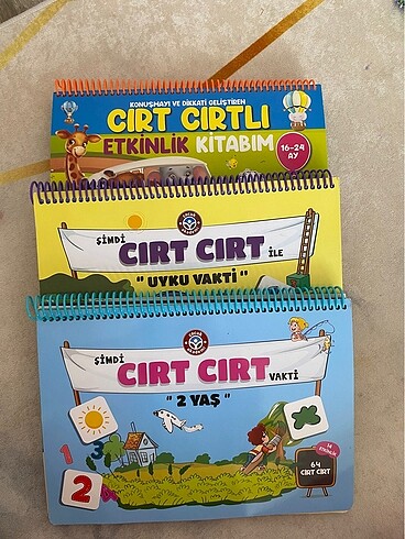 Cırtlı etkinlik kitabı
