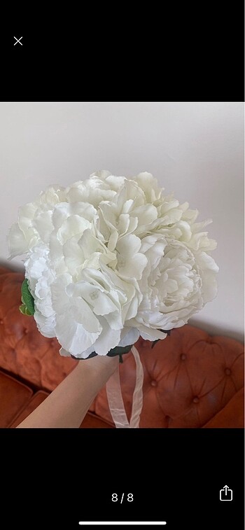 xs Beden beyaz Renk Gelin çiçeği