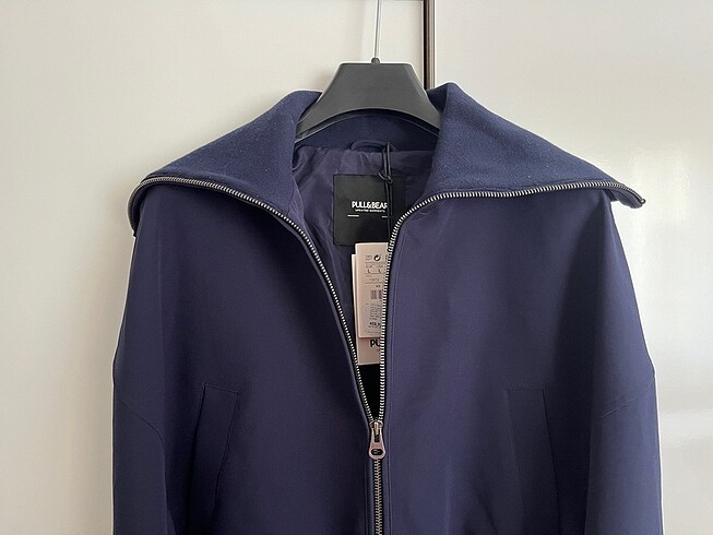 l Beden lacivert Renk Pull&bear lacivert ceket