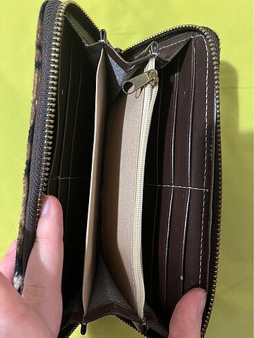 Leopar desenli cüzdan - Görsel 4