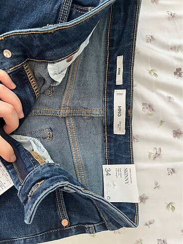 Mango Mango yüksek bel skinny jean