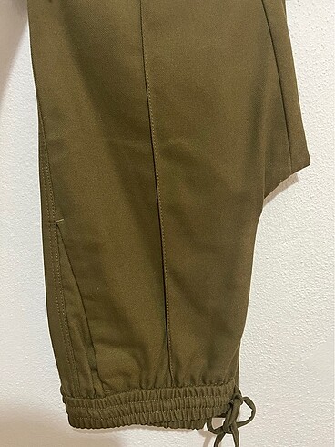 Mango haki kumaş pantolon