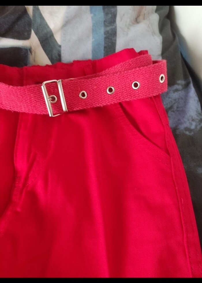 Kırmızı pantolon - Görsel 5