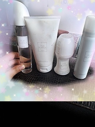 avon pur blanca parfüm setii