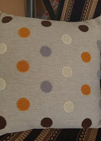 Nakışlı Bohem Tarzı Kırlent Kılıfı - Görsel 2