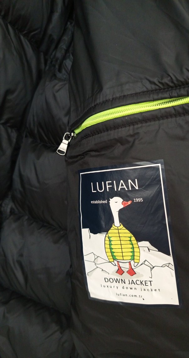 Lufian siyah parlak mont - Görsel 3