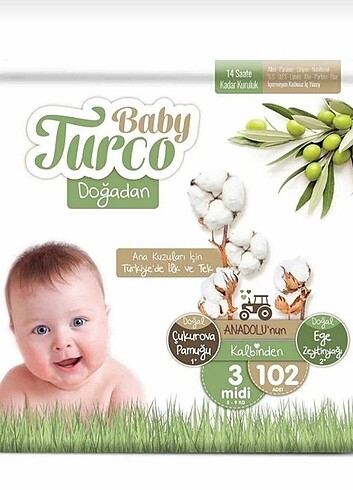 Baby Turco 3 No bez 102 li 