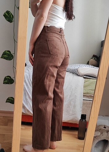 Trendyol & Milla Kahverengi bol paça pantalon