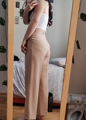Trendyol & Milla Bej Rengi Palazzo Pantalon